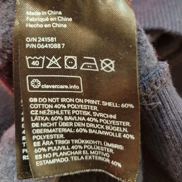 H&m Divided Color Block Sweatshirt Dress - Picture 4 of 6